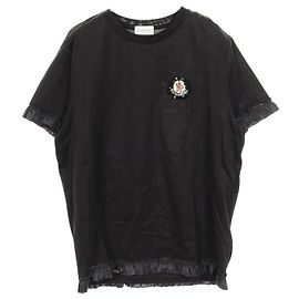 Top in cotone Moncler GENIUS 4 Simone Rocha Nero