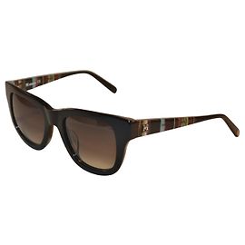 Missoni MM60S01 Black Colorful Patterned Sunglasses Black Multiple colors