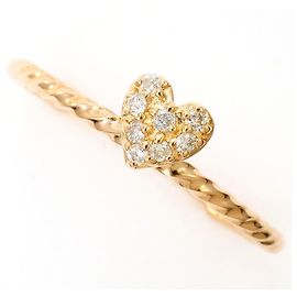 Autre Marque 18K Gelbgold Diamantring Golden