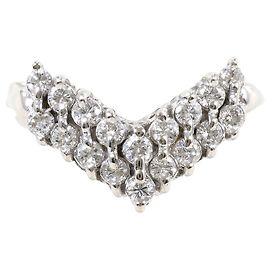 Autre Marque PT850 Platinring mit Diamant Andere
