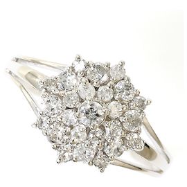 Autre Marque PT900 Platinring mit Diamant Andere