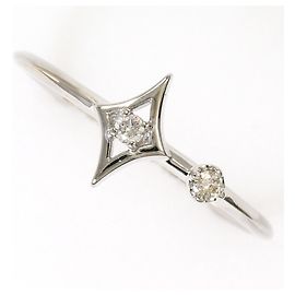 Autre Marque 18K Weißgold Diamantring Golden