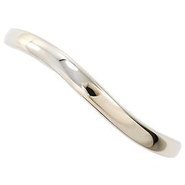 Autre Marque 14K Weißgold-Ringband Golden