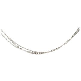 Autre Marque 14K Weißgold Halskette Golden