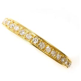 Autre Marque 18K Gelbgold-Ring mit Diamant Golden