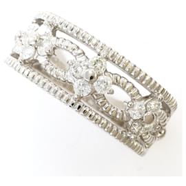 Autre Marque Platin 900 Diamantring Andere