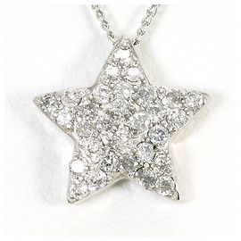 Autre Marque Colar de platina e diamantes Outro