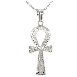 Autre Marque 18K White Gold Necklace Golden