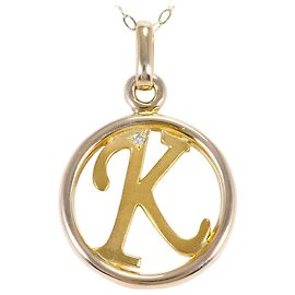 Autre Marque Collana in oro giallo 10K e diamanti D'oro