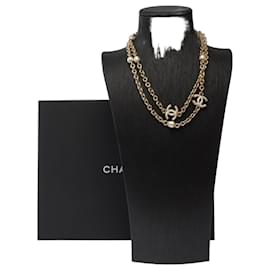 CHANEL CC Schmuck aus goldfarbenem Metall - 103607 Golden