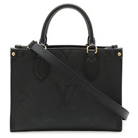 Sac 2way Louis Vuitton OnTheGo Monogram Noir