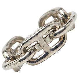 Hermès Anillo para pañuelo Chaine d'Ancre Hermes Plata