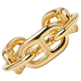 Hermès Anillo para pañuelo Chaine d'Ancre Hermes Dorado