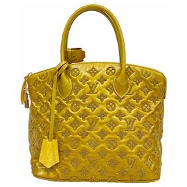 Louis Vuitton Monogram Fascination Lockit Bouclette Handtasche Braun