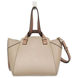 Bolsa Loewe Hammock Nugget Bege