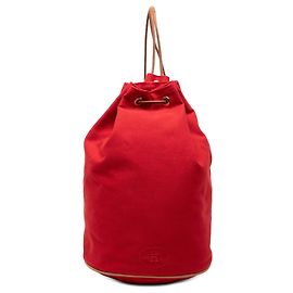 Hermès Red Toile Polochon Mimile Red
