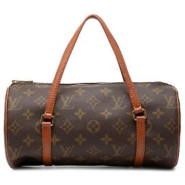 Louis Vuitton Marrom Monogram Papillon 26 Marrom