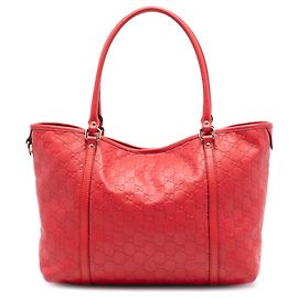 Gucci Guccissima Joy Tote Rot Medium Rot