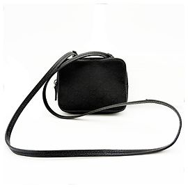 Mini borsa a tracolla Gucci Nero