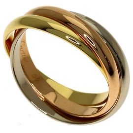 Bague Cartier Trinity SM en or jaune 18K Doré