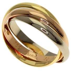 Anillo Trinity de Cartier Dorado