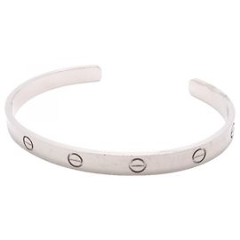 Cartier Love Bracelet - 18K White Gold Men's Bangle Other