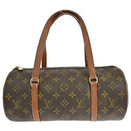 Louis Vuitton Papillon Handbag Monogram Canvas 30 Brown