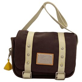 Louis Vuitton M80661 Buzas PM Antigua Bolsa de Ombro Marrom
