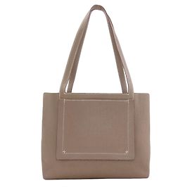 Hermès Hermes Cabasellier 31 Etoupe Tote Bag Grau