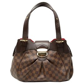 Borsa Louis Vuitton Damier Sistina PM Marrone