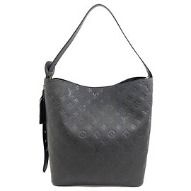Bolsa de Ombro Louis Vuitton Monogram Empreinte All-in GM Preto Multicor