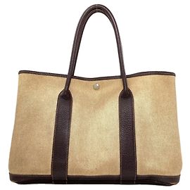 Hermès Borsa Hermes Garden Party PM Marrone