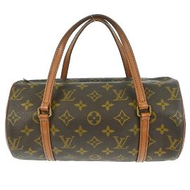 Bolsa Louis Vuitton Papillon Monogram Canvas 26 Marrom