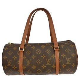 Bolsa Louis Vuitton Papillon Monogram Canvas 30 Marrom