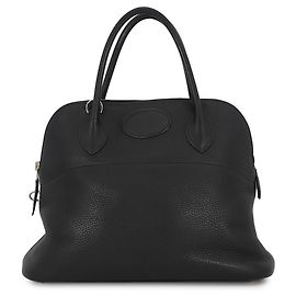 Hermès Borsa Hermes Bolide 31 in pelle Taurillon Clemence nera Nero