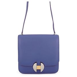 Hermès Borsa a Spalla Hermes Kara Blu
