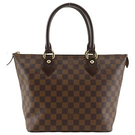 Bolsa Tote Louis Vuitton Marrom de Tecido Marrom