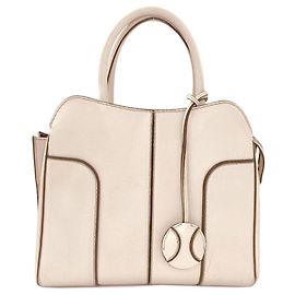 Tod's Sera Tote Bag White Leather White