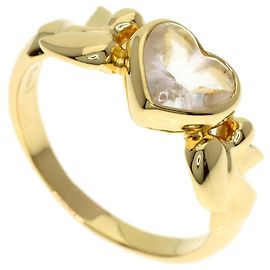 Yves Saint Laurent Heart Colored Stone Ring Other