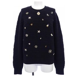 Haut en maille de cachemire Chanel Noir