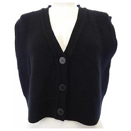Hermès Gilet in cashmere Hermes 4E2721D1 Nero