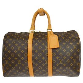 Louis Vuitton Keepall Monogram Canvas 45 Marron