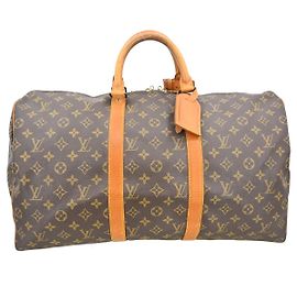 Louis Vuitton Keepall Monogram Canvas 50 Brown