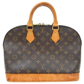 Bolsa Louis Vuitton Alma Monogram Canvas PM Marrom