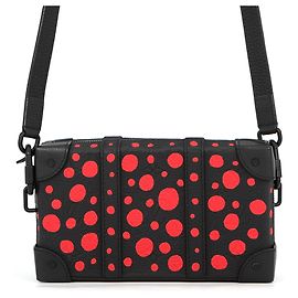 Borsa a Spalla Louis Vuitton Nero Rosso