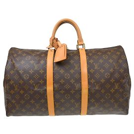 Louis Vuitton Keepall Monogram Canvas 50 Marrom