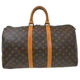 Louis Vuitton Keepall Monogram Canvas 45 Marrom