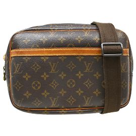 Louis Vuitton Reporter Monogram Canvas PM Marrom