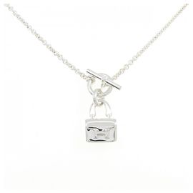 Hermès Collana Amulette Constance Hermes Argento