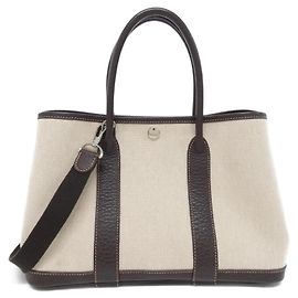 Hermès Hermes Garden Party Handbag Brown